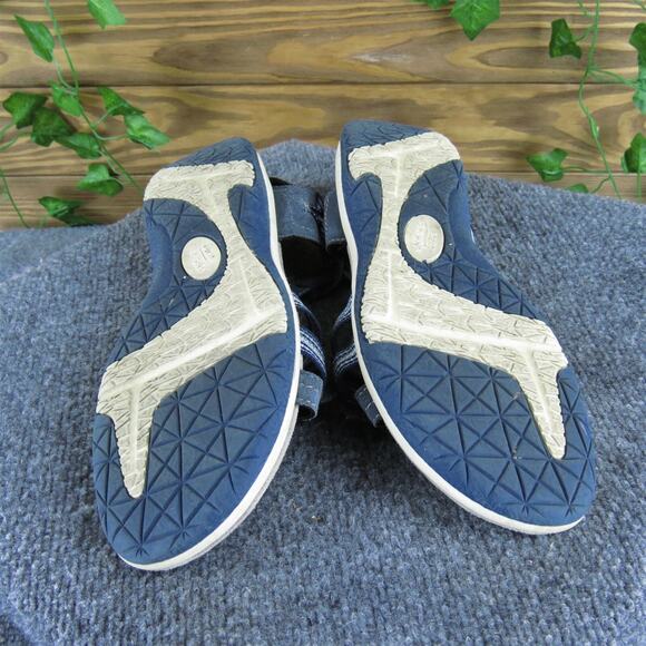 Earth Women's Savoy Sarena Ankle Strap Blue Leather Sz 10 Medium Used 2025 - Picture 6 of 6